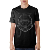 Halo Master Chief Black T-Shirt