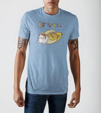 Crunchyroll Bananya Light Blue T-Shirt