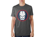 Call of Duty Circular Skull Charcoal Soft Hand Graphic Print T-shirt