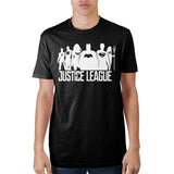 Justice League Black Soft Hand T-Shirt