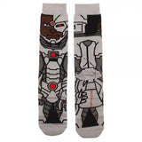 Justice League 6-pk 360 Character Crew Socks