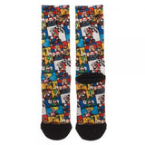 SNES Mario Kart Collage Sublimated Socks