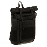 Call of Duty Black Military Roll Top Backpack with Laser Cuts