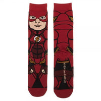 Justice League Flash 360 Character Crew Socks