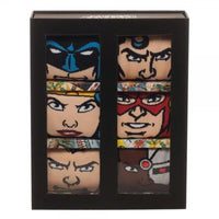 Justice League 6-pk 360 Character Crew Socks