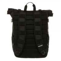 Call of Duty Black Military Roll Top Backpack with Laser Cuts