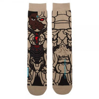 Justice League Cyborg 360 Character Crew Sock