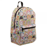 Bananya Tile Cat Sublimated Backpack