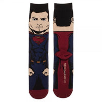 Justice League Superman 360 Character Crew Socks