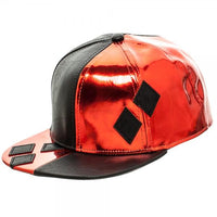 Batman Harley Quinn PU Suit Up Snapback with Appliqu‚ Diamonds