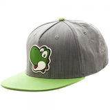 Nintnedo Yoshi Rubber Sonic Weld Gray/Green Snapback