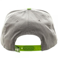 Nintnedo Yoshi Rubber Sonic Weld Gray/Green Snapback