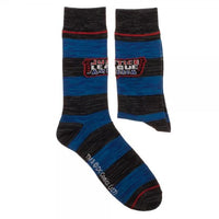 Justice League 2 Pair Blue Crew Socks