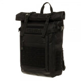 Call of Duty Black Military Roll Top Backpack with Laser Cuts