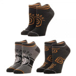 Naruto Youth Ankle Socks 3 Pack